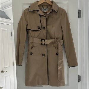 Women's Tan Trench Coat
